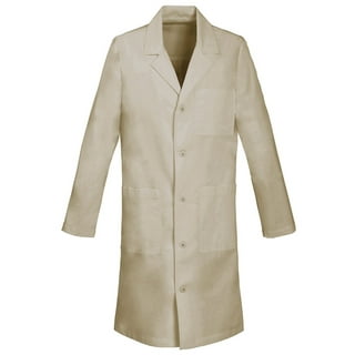 Beige lab coat shop