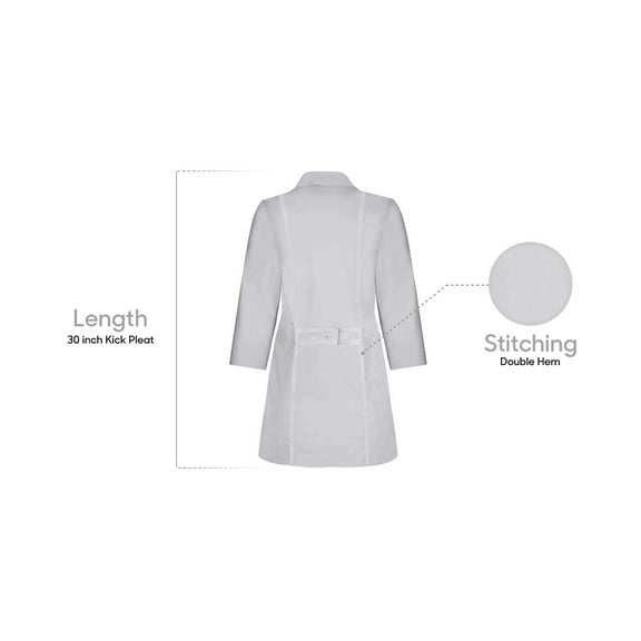 Panda Uniform womens lab coat and lab coats women | white lab coats