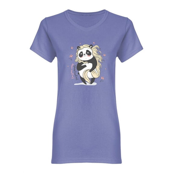 Panda Venus Shaped T-Shirt Women -Image by Shutterstock, Female x-Large