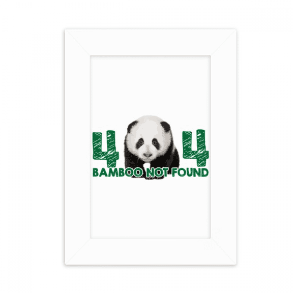 Panda Walking Children Desktop Photo Frame Picture Display Decoration Art Painting