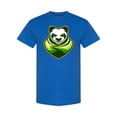 thumbnail image 1 of Panda Warrior Mascot  T-Shirt Men -Image by Shutterstock, Male XX-Large, 1 of 2