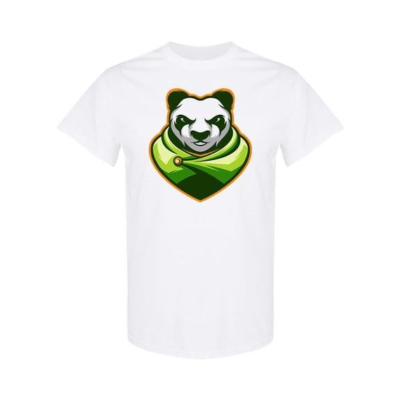 Panda Warrior Mascot  T-Shirt Men -Image by Shutterstock, Male x-Large