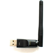 Panda Wireless  Mid Range 150Mbps Wireless N USB Adapter w/ 2dBi Antenna - Win XP/Vista/7/8/10, Mint, Ubuntu, MX Linux, Manjaro, Fedora, Centos, Kali Linux and Raspbian
