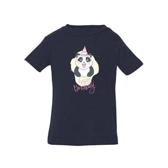 Panda Wishing Happy Birthday T-Shirt Infant -Image by Shutterstock, 24 Months