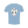 thumbnail image 1 of Panda Wishing Happy Birthday T-Shirt Toddler -Image by Shutterstock,  5 Toddler, 1 of 4
