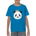 thumbnail image 1 of Panda With Crown T-Shirt Juniors -Image by Shutterstock,  Large, 1 of 4