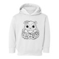 thumbnail image 1 of Panda With Tropical Leaves Hoodie Toddler -Image by Shutterstock,  5 Toddler, 1 of 4