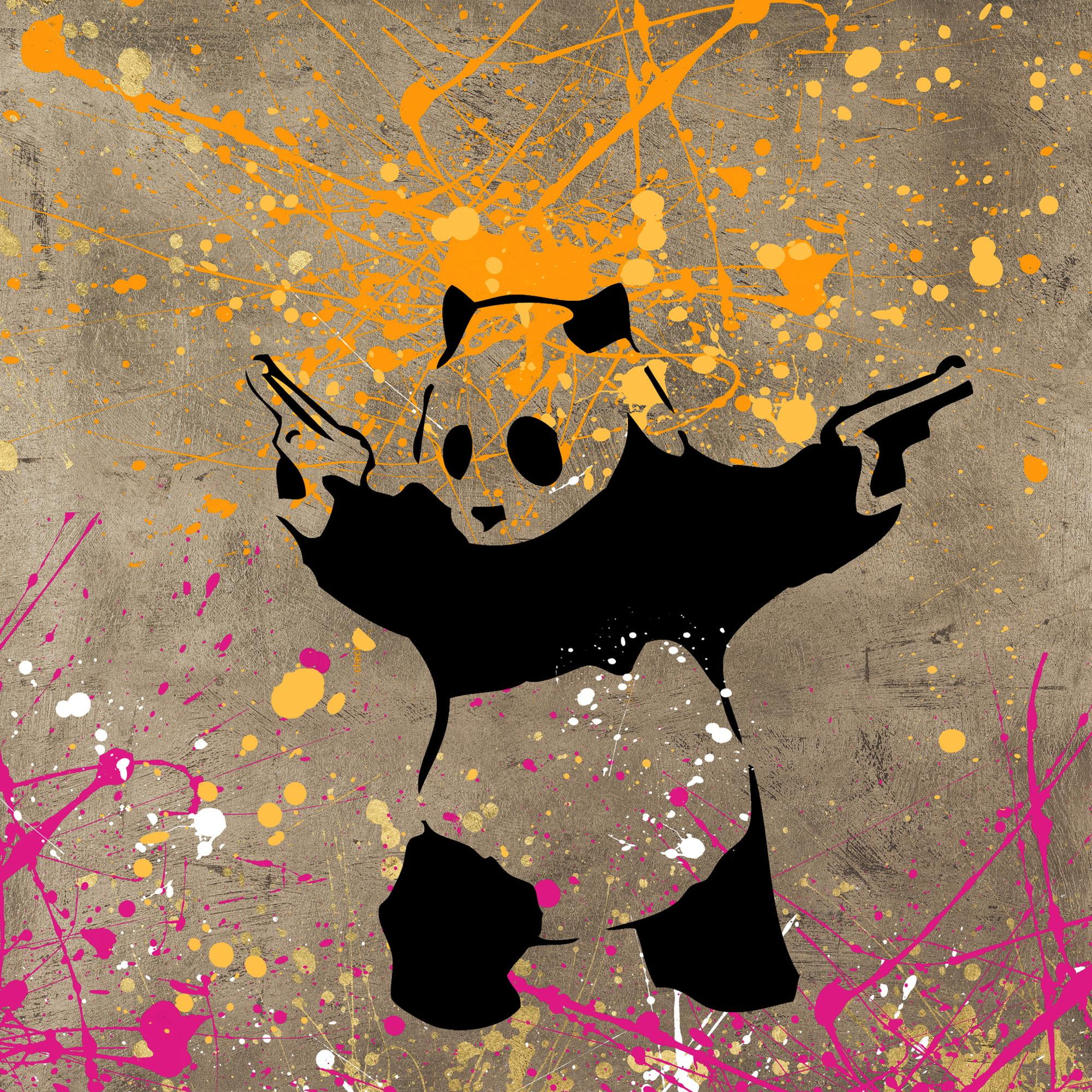 「高評価！」注目のレビュ with Panda Art.com Guns by Art Wall Print Canvas Stretched コレクション