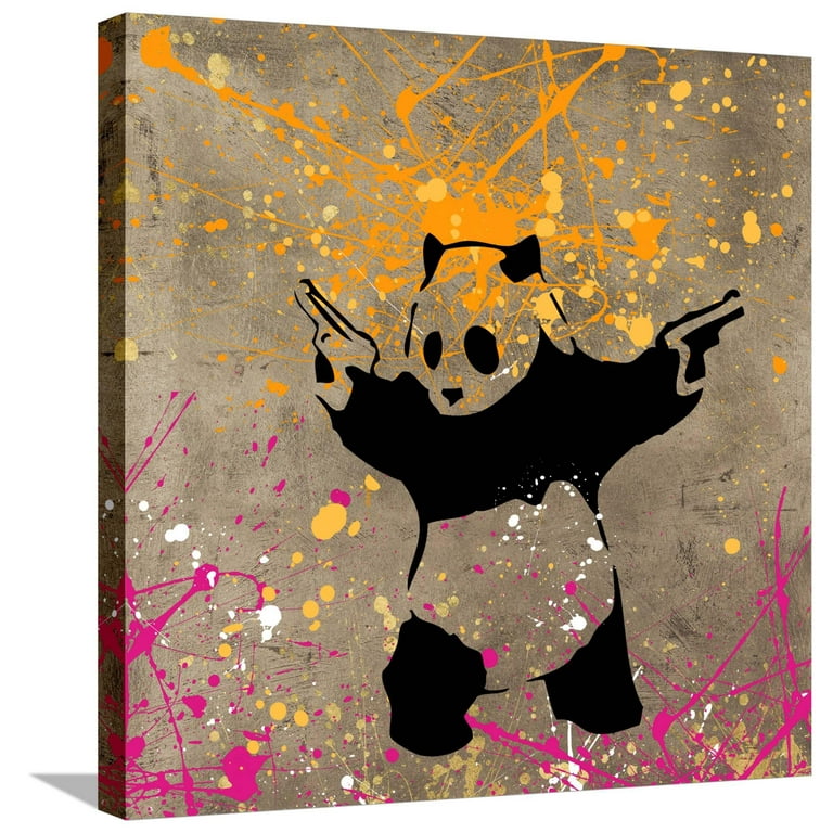 アートポスター Banksy (バンクシー) Panda with Guns｜北欧