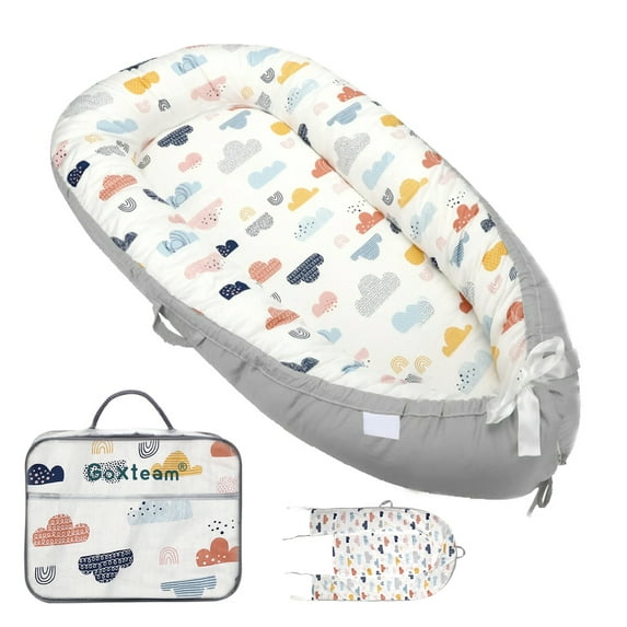 PandaTop Kids Lounger for Cover - Breathable & Portable Lounger Cover - Soft Floor Seat Cover for Travel,Christmas Gifts for Kids