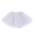 thumbnail image 1 of Pandaie 2-8Y Girls Tutu Skirt Toddler Carnival Layers Tulle Ballet Dance Skirts Kids Dress up Birthday Party Princess Dresses Grey 2-8 Years, 1 of 4