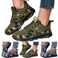 thumbnail image 1 of Pandaie Breathable Sneakers for Men Women Camo Casual Athletic Walking Shoes Comfortable Non Slip Running Gym Tennis Trainers Size 6.5‑10.5, 1 of 7