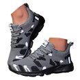 thumbnail image 1 of Pandaie Breathable Sneakers for Men Women Camo Casual Athletic Walking Shoes Comfortable Non Slip Running Gym Tennis Trainers Size 6.5‑10.5, 1 of 6