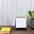 Pandaie Desk Calendar 2025 Mini Table Calendar 2024 2025 Standing Flip