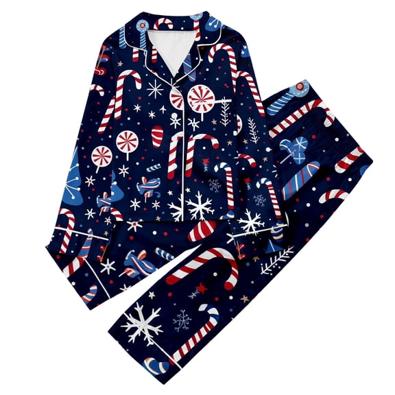 Pandaie Girls Satin Christmas Pajamas Set Kids Button Down Long Sleeve Silk Sleepwear Toddler Loungewear Tops and Pants Outfits Pink 3-4T