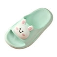 thumbnail image 1 of Pandaie Kids Slides Girls Boys Cute Cloud Slippers Quick Drying Pillow Slide Sandals Toddler Summer Bathroom Water Non Slip Shower Shoes Light Blue Size 11 Little Kid, 1 of 4