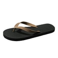 thumbnail image 1 of Pandaie Men's Flip Flops with Arch Support Yoga Mat Walking Thong Sandals Comfortable Slip on Slides Shower Shoes Indoor Outdoor Grey Size 8.5, 1 of 7
