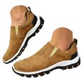 thumbnail image 1 of Pandaie Men's Slip on Loafer Walking Shoes Faux Suede Comfortable Lightweight Outdoor Hiking Sneakers Non Slip Casual Fashionable Work Shoe Size 7‑12, 1 of 5