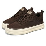 Pandaie Mens Casual Shoes Suede Lace up Low Top Fashion Sneakers ...