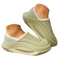 thumbnail image 1 of Pandaie Mens Womens Couple Winter Clog Shoes Waterproof Fleece Lined Closed Back Mule for Indoor Outdoor Use Size 5.5‑9.5, 1 of 7