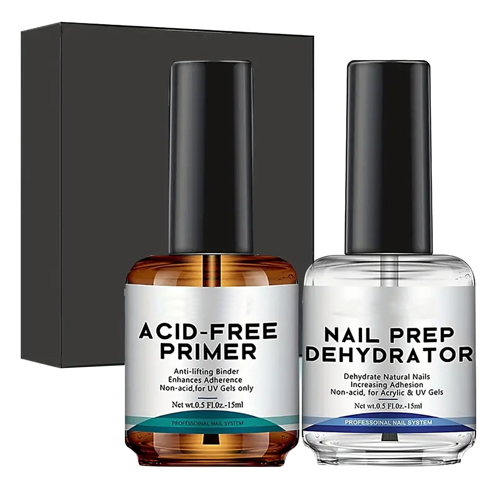 Pandaie Professional Natural Nail Prep Dehydrate AcidFree Primer Dehydrator for Acrylic Gel