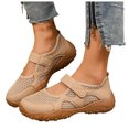 thumbnail image 1 of Pandaie Sneakers for Women Comfortable Business Casual Tennis Shoes Lightweight Slip on Footwear Women's Fashion Retro Sneakers (Coffee,6.5), 1 of 7
