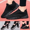thumbnail image 1 of Pandaie Womens Running Shoes Non Slip Ultra Light & Breathable Walking Sneakers Mesh Workout Athletic Casual Sport Shoe with Memory Foam Sole Black 6.5, 1 of 9