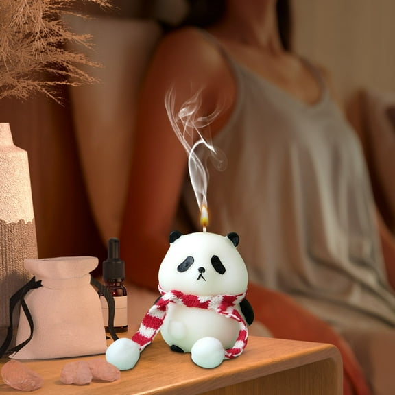 Pandas Aromatherapy Candle for Home Decoration and Stress Relief, Ideal Gift for Relaxation and Stress-Free Moments