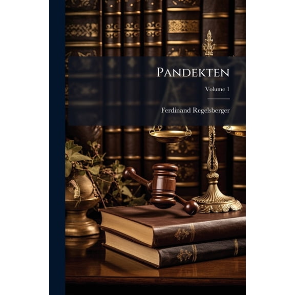 Pandekten; Volume 1 (Paperback)