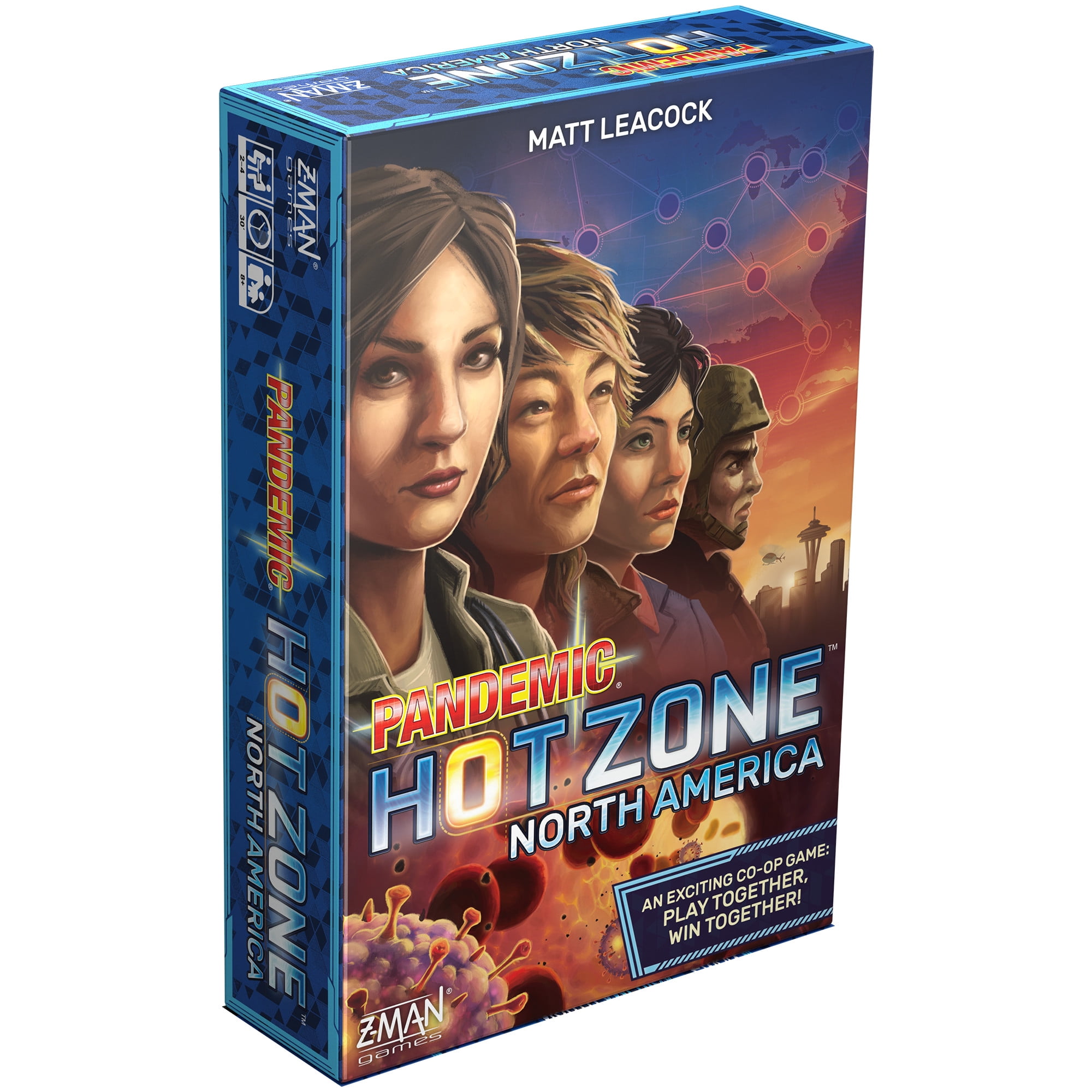 Pandemic: Hot Zone: North America Cooperative Board Game