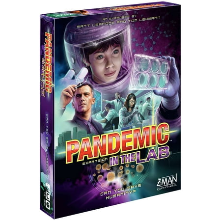 Pandemic: in The Lab Cooperative Board Game for Ages 8+, from Asmodee
