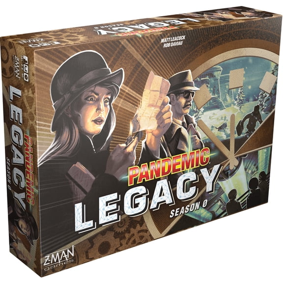 Pandemic Legacy Season 0 Cooperative Board Game by Asmodee for Ages 14+