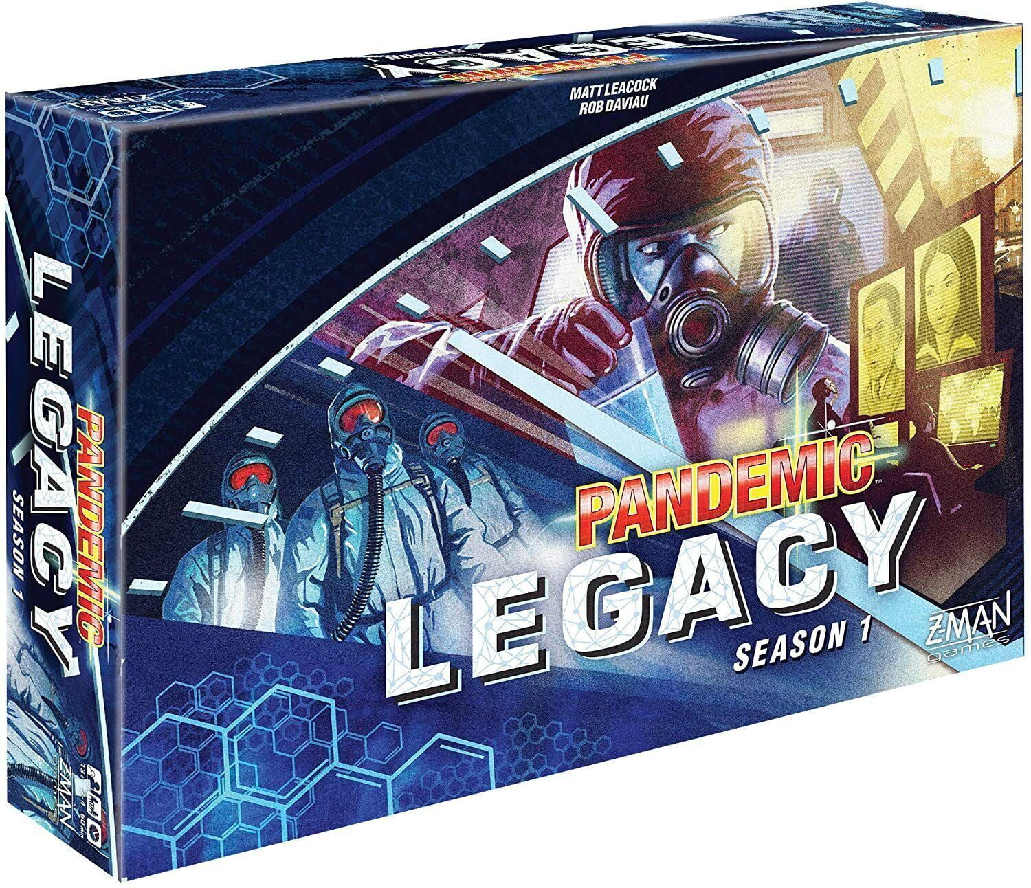 Pandemic: Legacy - Season 1 - Board Game [Z-Man Strategy Blue Edition] NEW