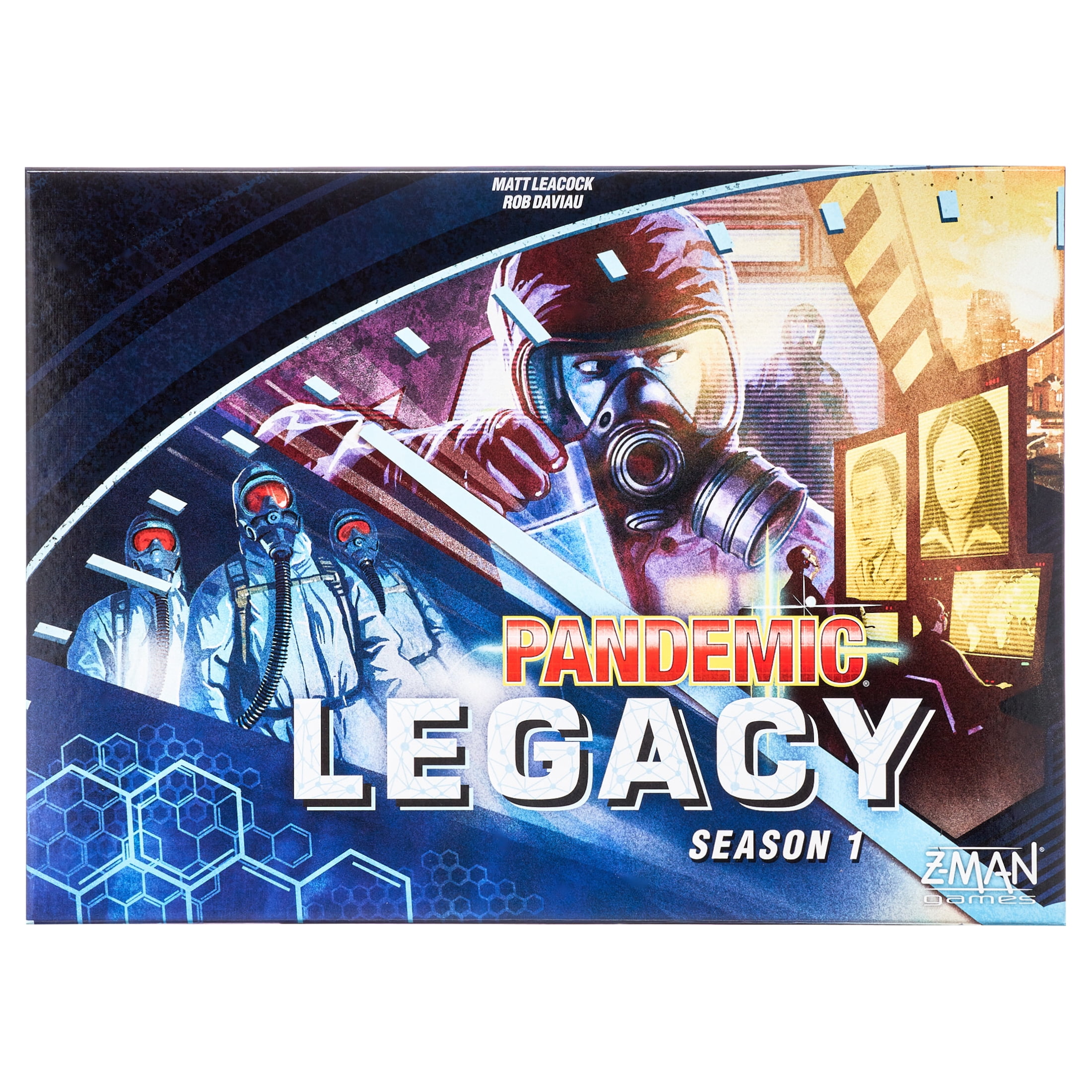 Pandemic Legacy Season 1 Blue Edition Board Game for Adults and Family |  Cooperative Board Game | Ages 13+ | 2 to 4 players | Average Playtime 60