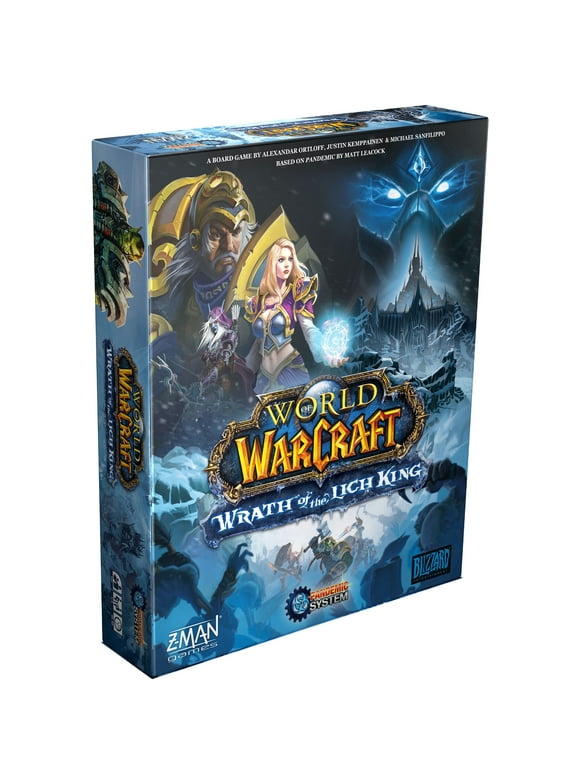 Pandemic World of Warcraft Wrath of The Lich King Board Game Strategy Game Cooperative Board Game