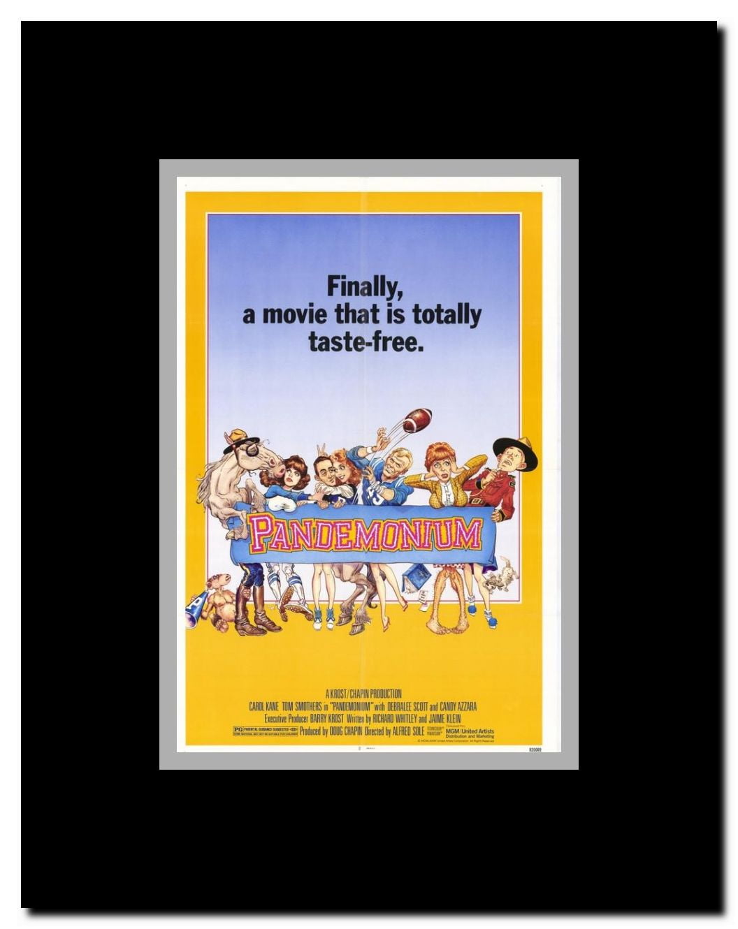 Pandemonium Framed Movie Poster