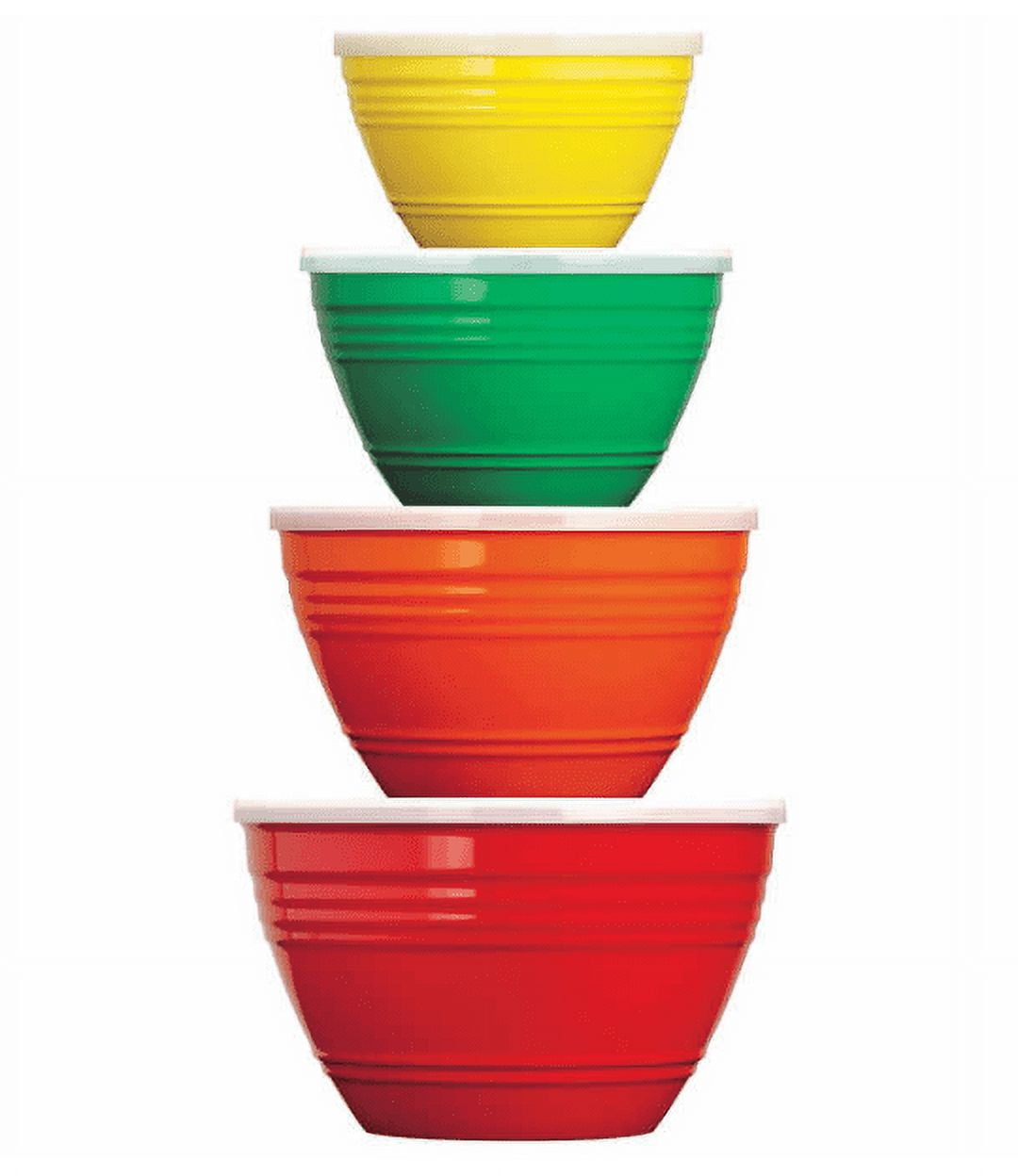 Pandex Melamine 4-piece Mixing Bowl Set with Lids – RJP Unlimited
