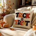 thumbnail image 1 of Pandiboks 18x18in Throw Pillow Covers Halloween Couch Pillow Covers Multicolor Square Autumn Linen for Den、Home Office, 1 of 6