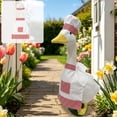 thumbnail image 1 of Pandiboks 23in porch goose outfit porch goose clothes White Outdoors Patio Nylon,Spandex Ambience decoration Gifts for others, 1 of 6