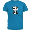 thumbnail image 1 of Pandicorn Panda Unicorn Mens T Shirt Sapphire LG, 1 of 1