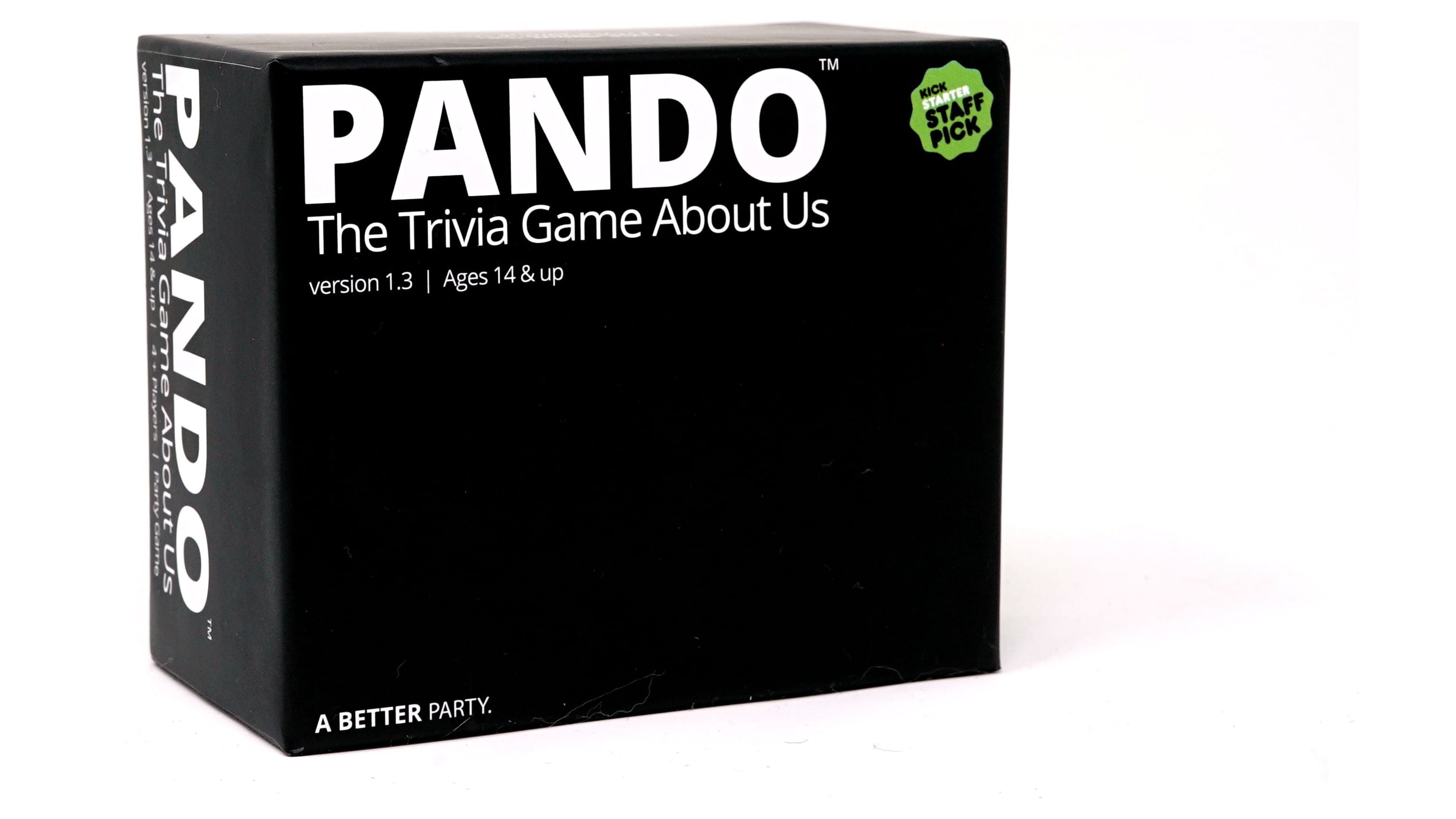 Pando - The Party Game Where You Try to answer Trivia Questions about Your Friends or Family