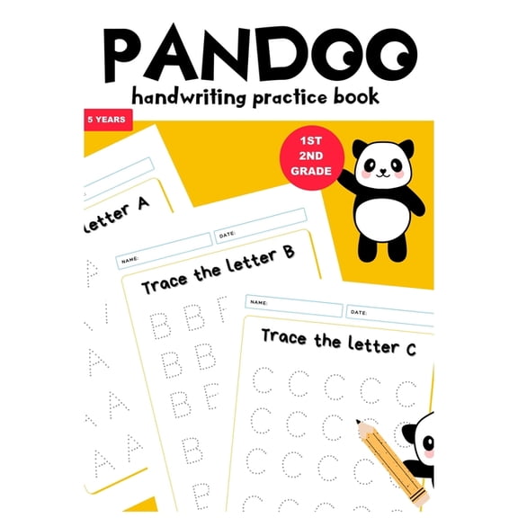 Pandoo Letter Tracing - Alphabet, (Paperback)