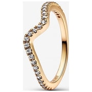 Pandora Sparkling Wave Ring