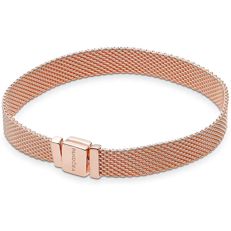 PANDORA, Bracelet, 587712-17, Rose Gold-Plated 14k Rose Gold