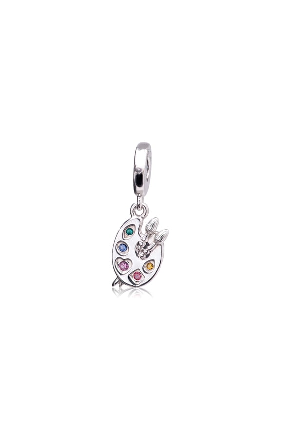 Artists Palette Dangle Charm