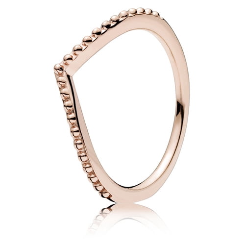 Pandora Beaded Wish Wishbone Pandora Rose Ring - Walmart.com