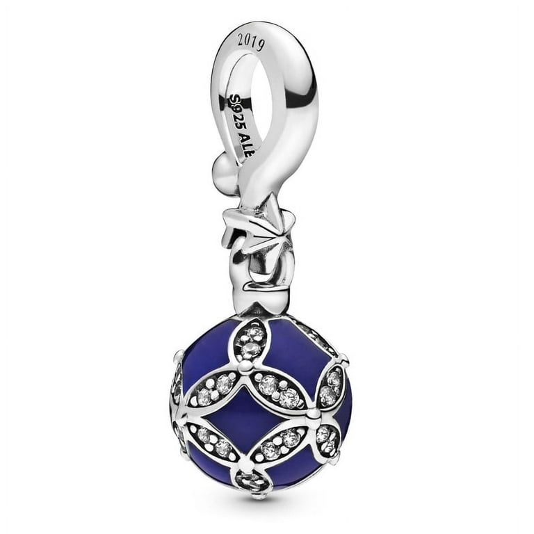 Pandora Blue Christmas Ornament Dangle Charm Walmart