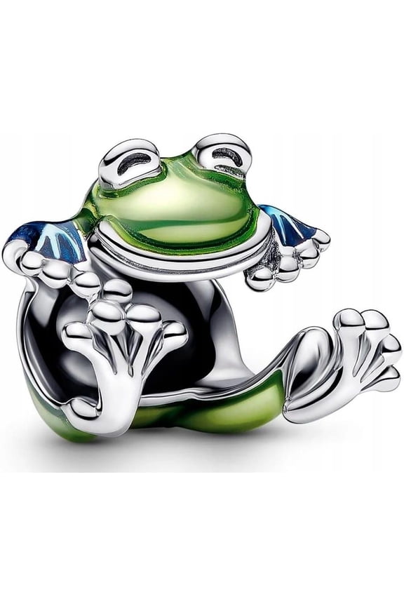 Climbing Frog Charm