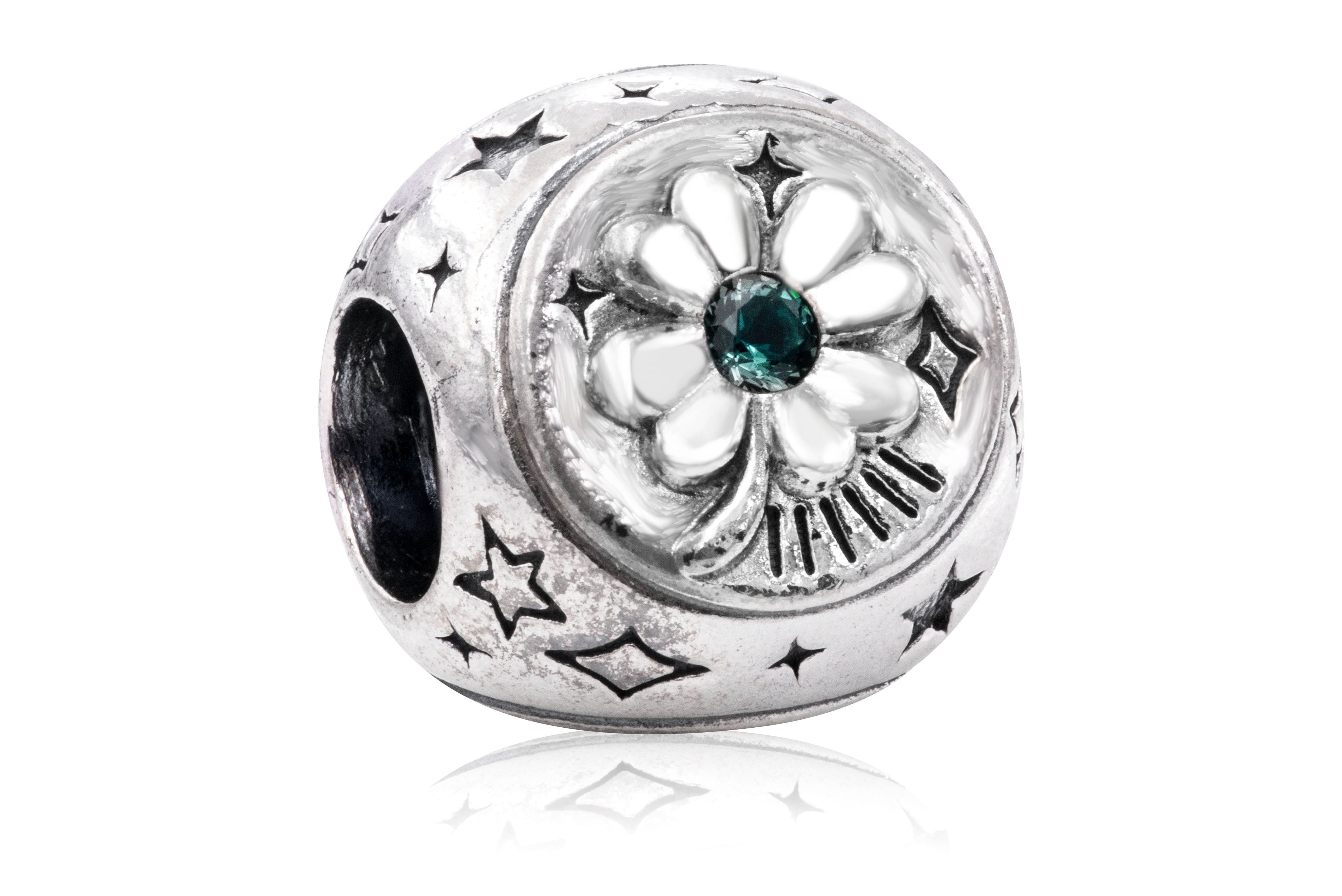 Pandora Clover Horseshoe & Ladybird Three-sided Charm
