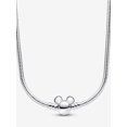 thumbnail image 1 of Disney x Pandora Disney Mickey Mouse Snake Chain Necklace, 1 of 6